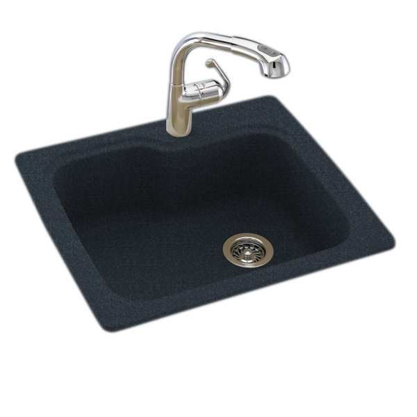 Swan Surfaces 25" L x 22" W Drop-In/Undermount Kitchen ...