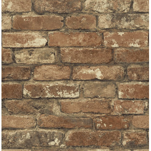 Brick Stone Wallpaper You Ll Love Wayfair Quickview