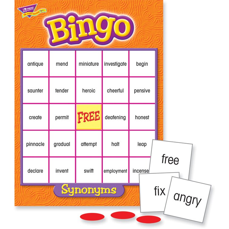 Trend Enterprises Synonyms Bingo Game | Wayfair