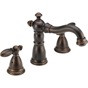 Victorian Double Handle Deck Mount Roman Tub Faucet Trim