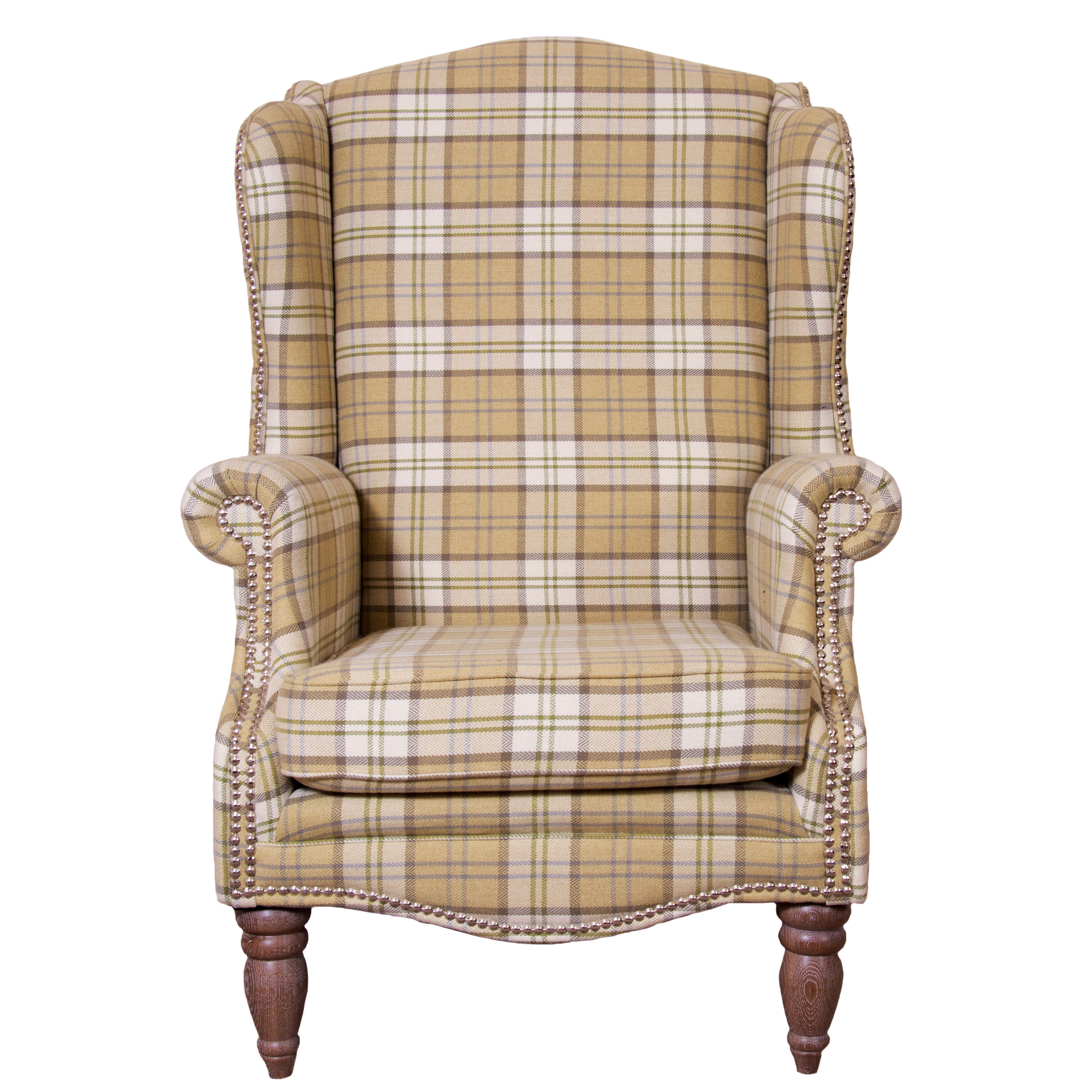 Dempster Upholstered Wingback Chair 