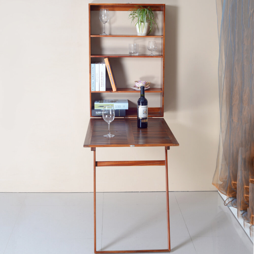 Ebern Designs Dickey Floating Desk Wayfair