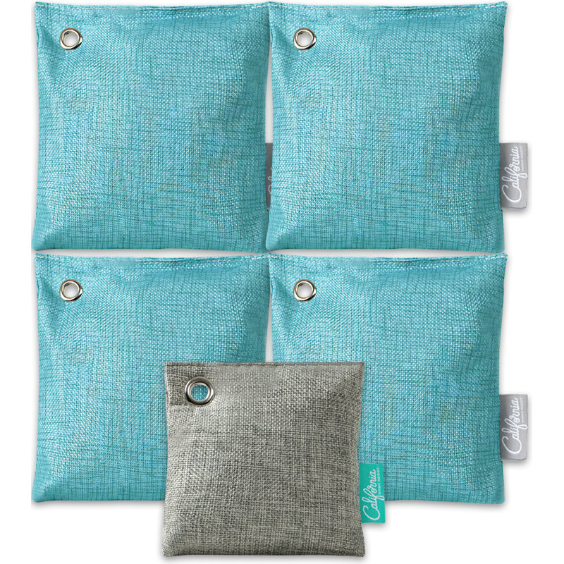 California Home Goods Bamboo Charcoal Air Purifying Bag 5 Pack Bundle 500g And 200g Odor Eliminators Car Air Purifier Closet Freshener Home Air Purifier Odor Eliminating Charcoal Bags Reviews Wayfair