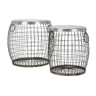 Go to store & view more images Nader 2 Piece Wire End Table Set by Williston Forge