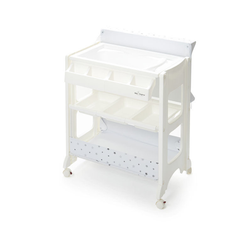 changing table with bath