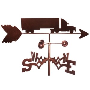 Semi Truck Weathervane