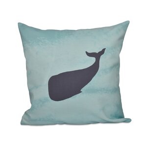 Decorative Whale Throw Pillow