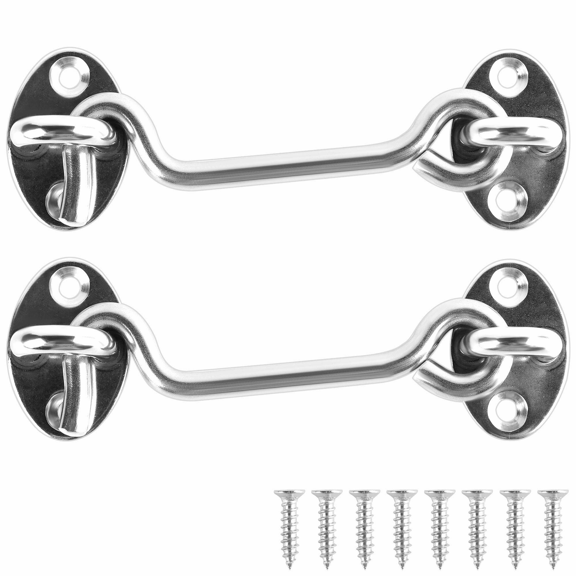 LINYI FLY Privacy Hooks And Eye Latches Barn Door Gate Locks,Sliding ...