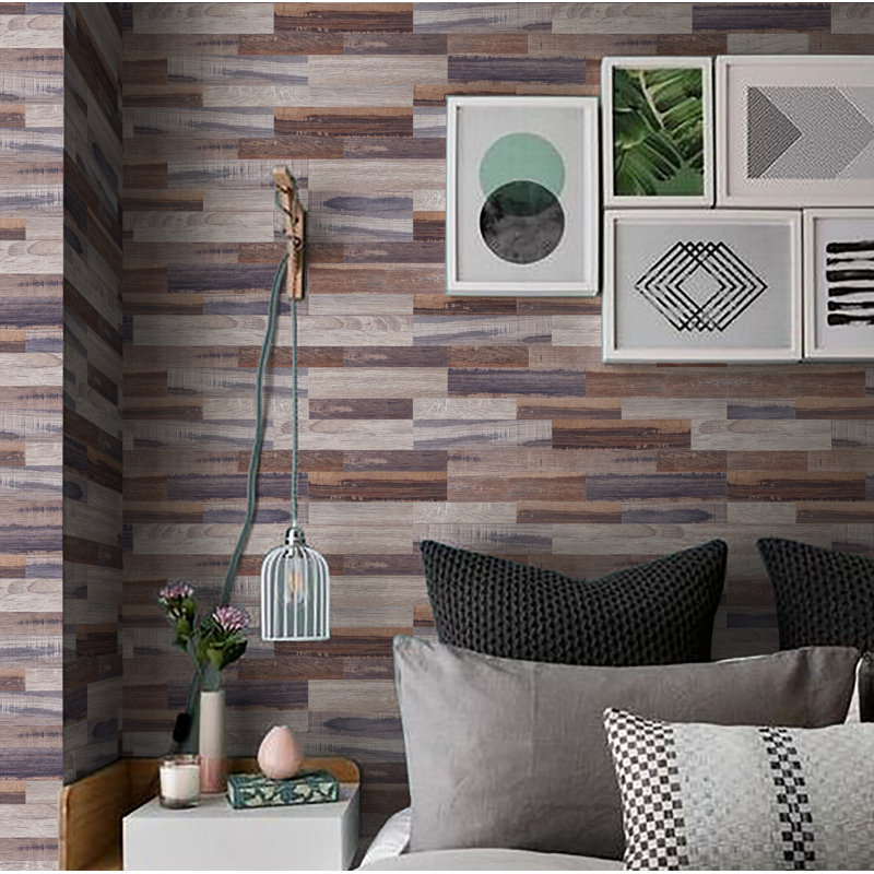 Versatile 6 X 24 Peel And Stick Vinyl Wall Paneling In Wood Look