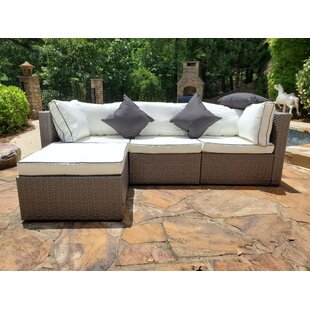 wayfair small outdoor sectional