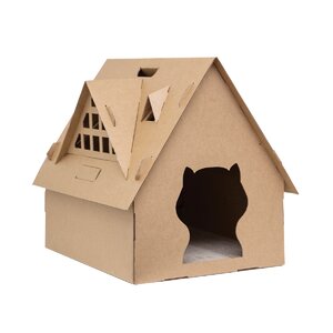 Cardboard Cat House