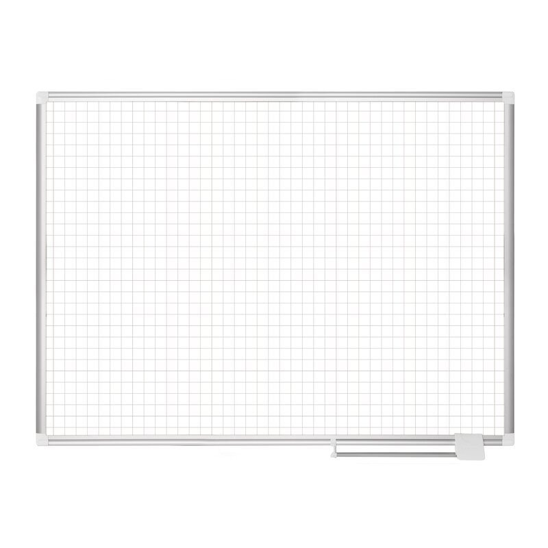 small whiteboard with lines