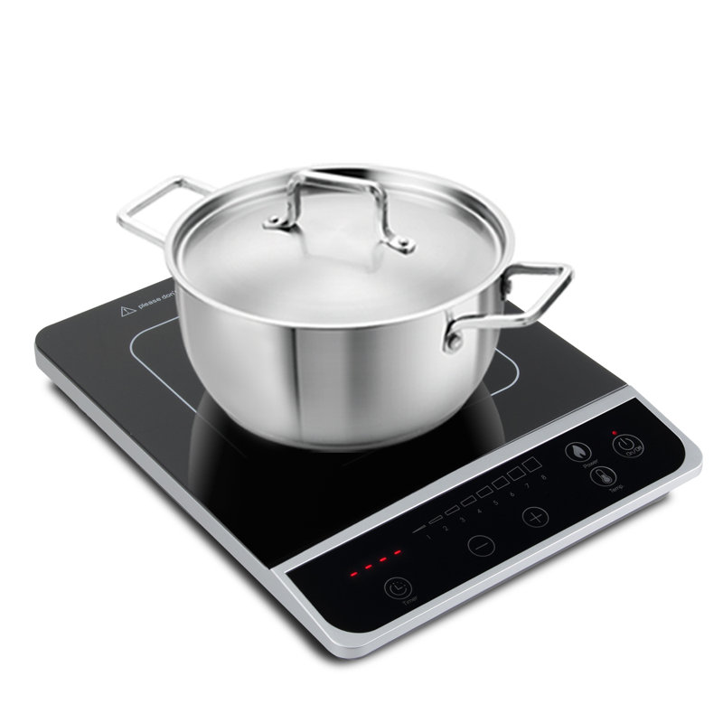 Della 1800w Portable 11 Induction Cooktop With 1 Burner Wayfair 1800w Portable 11 Induction Cooktop With 1 Burner