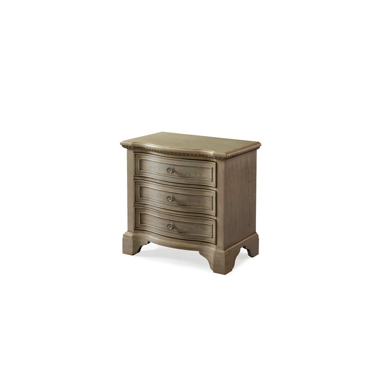 Trisha Yearwood Home Collection 30'' Tall 3 Drawer Bachelor's Chest