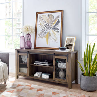 Loon Peak Jamar Tv Stand For Tvs Up To 50 Wayfair Save space in the living. wayfair