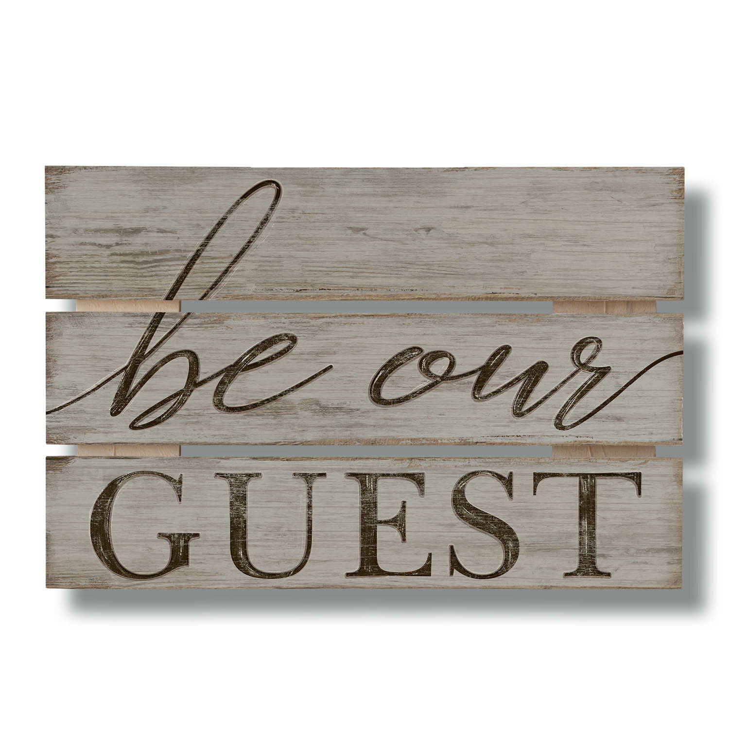 Red Barrel Studio Be Our Guest Wood Sign Wall Decor Reviews Wayfair