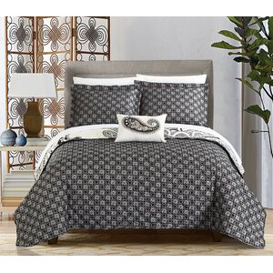 Amini 8 Piece Reversible Quilt Set