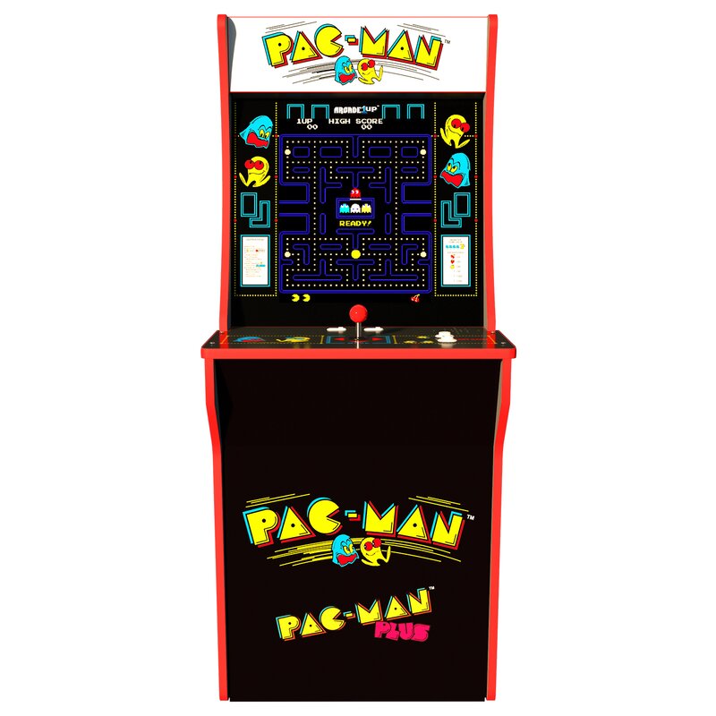 Arcade 1Up Pacman Upright with Riser | Wayfair