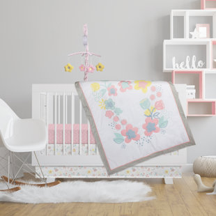 cherry blossom baby bedding