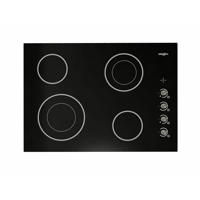 Ancona Select Ceramic 30" Electric Cooktop with 4 Burners
