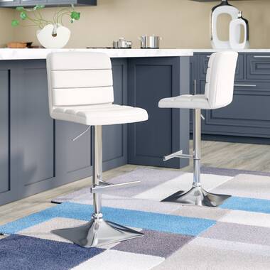 bluxome adjustable height swivel bar stool