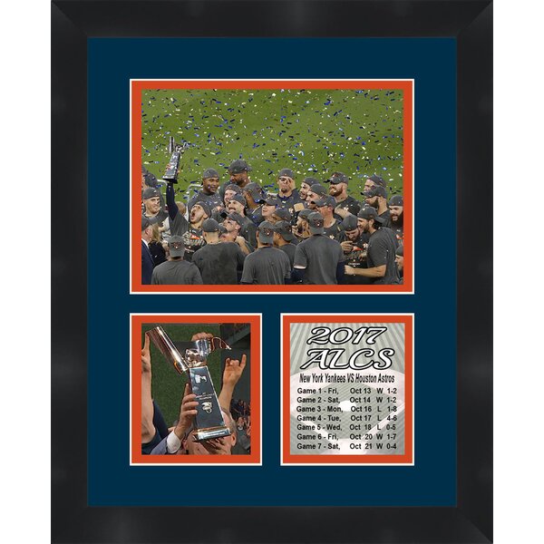 Houston Astros 2017 World Series Champions Team Photo Framed Size: 12.5 x 15.5