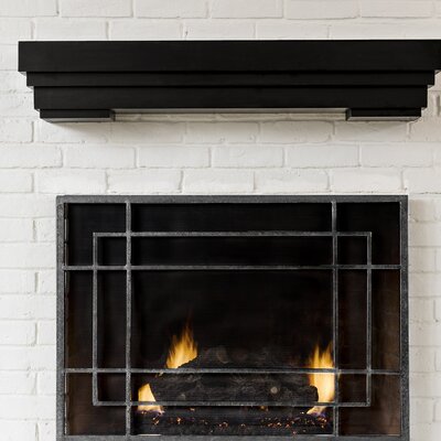 Summit Fireplace Shelf Mantel Ornamental Designs Shelf Length 60