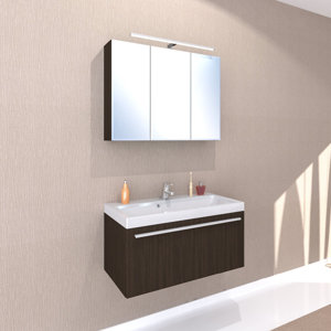 Alice 3 Piece Bathroom Furniture Set von Belfry ..