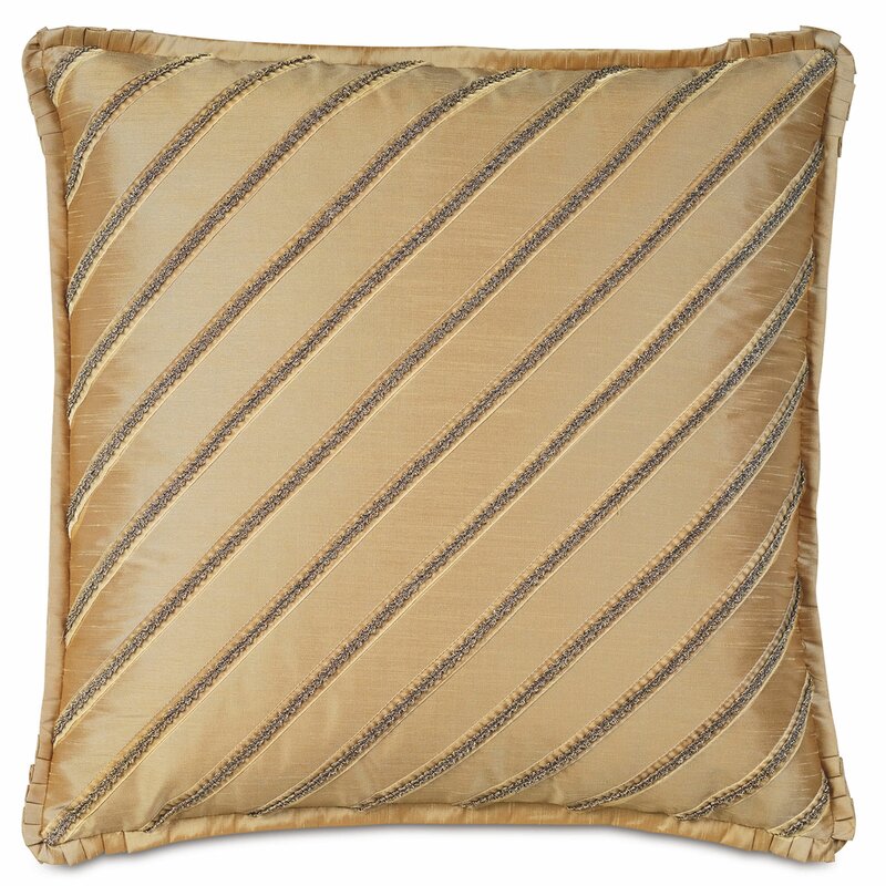 satin throw pillow