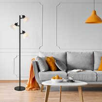 Floor Lamp DORM 3 Light Tree Style Standing Pole Lamp with Adjustable Lights-... 
