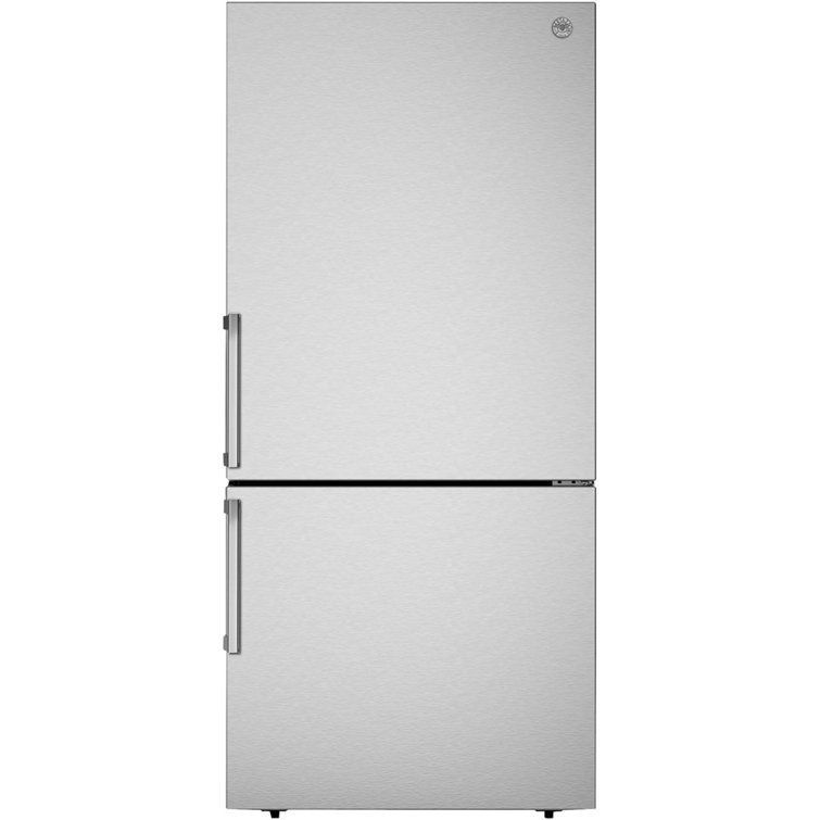Bertazzoni 8 8 Cu Ft Energy Star Counter Depth Bottom Freezer Refrigerator Wayfair