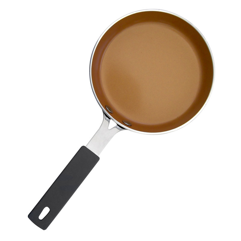 Gotham Steel 5 5 In Aluminum Non Stick Frying Pan Reviews Wayfair