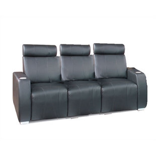 Go to store & view more images Bass Executive Home Theater Sofa (Row of 3)