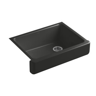 Black Farmhouse/Apron Kitchen Sinks You\'ll Love | Wayfair Black Farmhouse/Apron Kitchen Sinks You\'ll Love | Wayfair