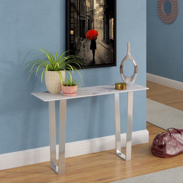 Wade Logan Geelong 47.2" Console Table &amp; Reviews | Wayfair.ca