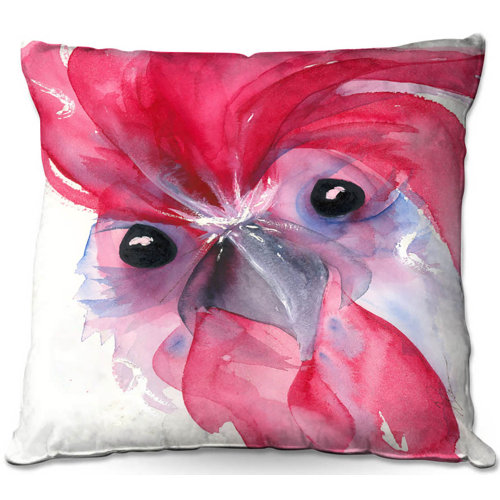 East Urban Home Couch Rooster Throw Pillow Wayfair