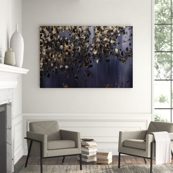 Chelsea Art Studio Meteor Shower By Derek Shaw Wrapped Canvas