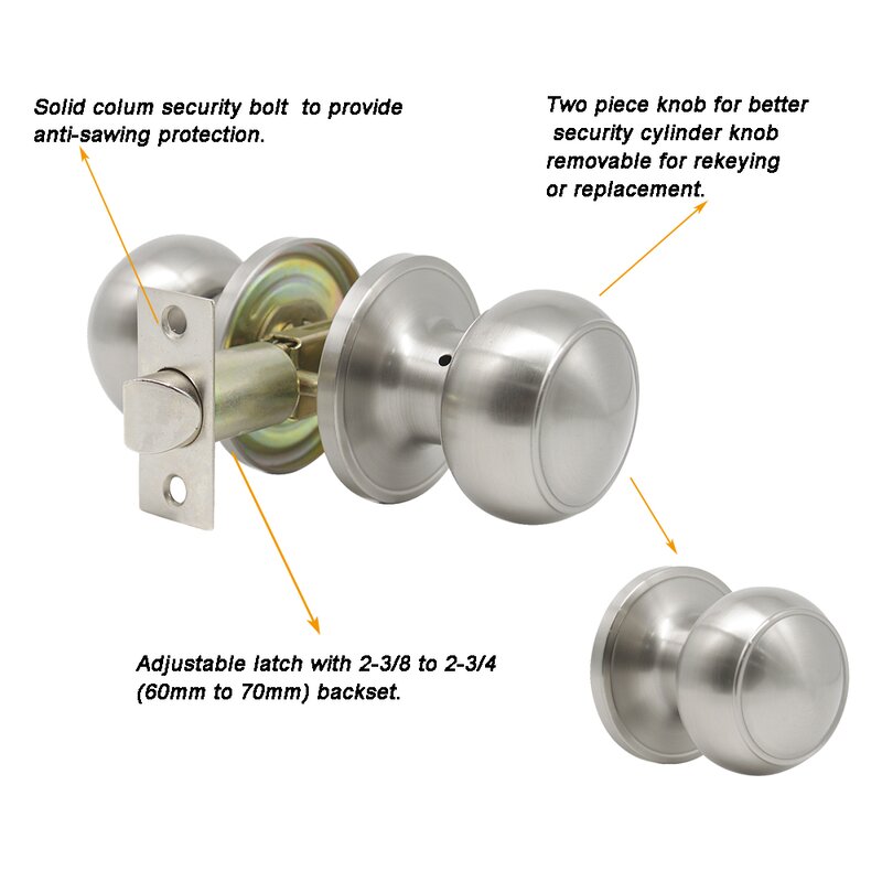 door knob bolt