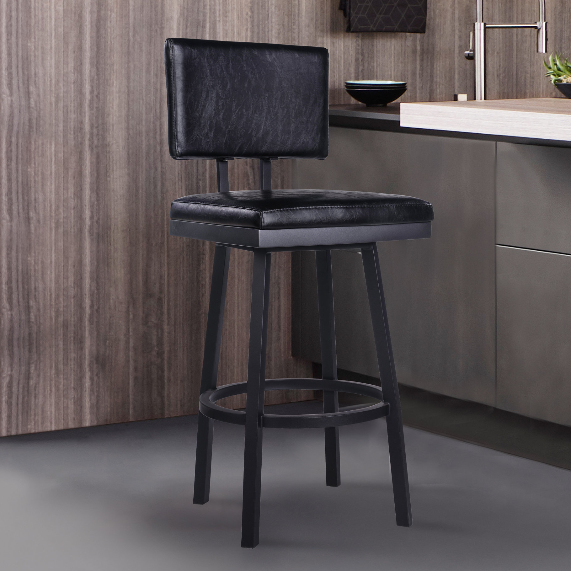 Williston Nakagawa Bar & Counter Swivel Stool & Reviews Wayfair