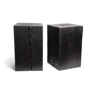 Wood Cube Side Table Wayfair Ca