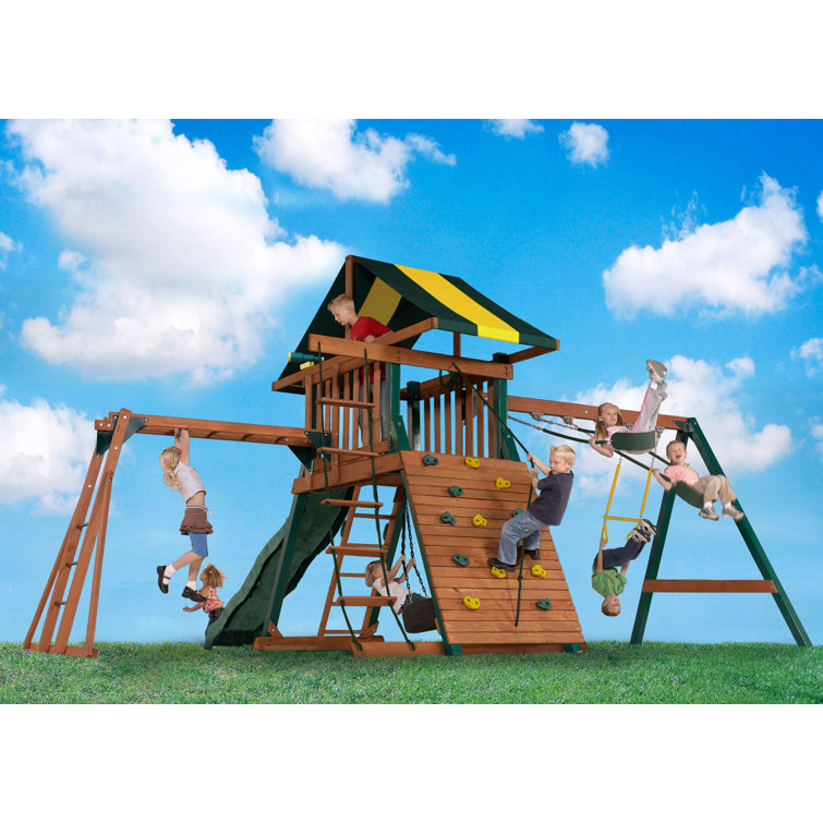 Backyard Play Systems Castle Rock Swing 