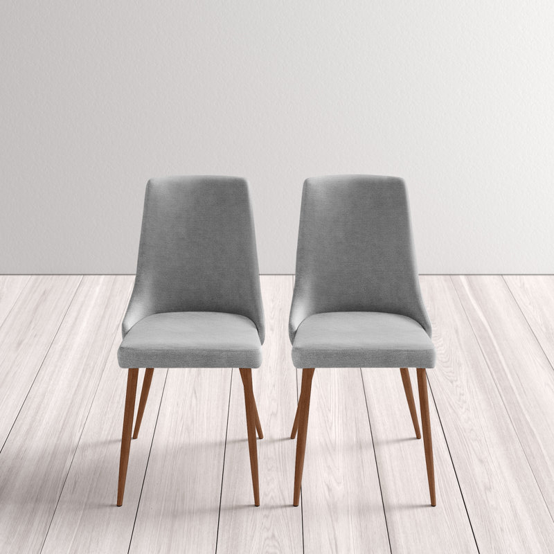 Allmodern Aldina Upholstered Dining Chair Reviews Wayfair