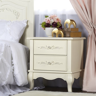 Queen Anne Style Night Stands Wayfair Quickview