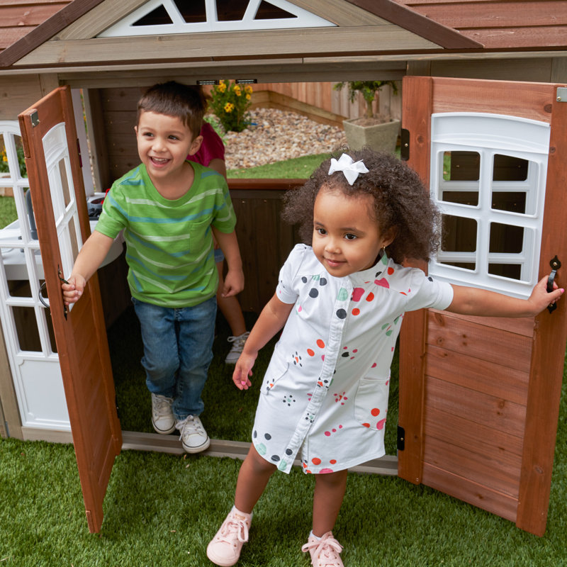 kidkraft country vista kids playhouse