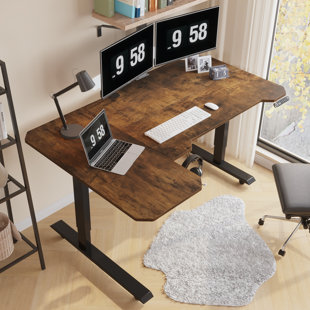 wayfair l shaped standing desk