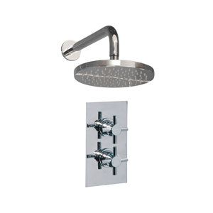 Zweihebel-Duscharmatur Twin Crosshead von Cassel..