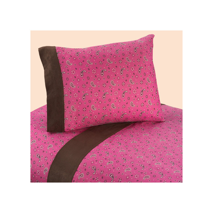 Sweet Jojo Designs Cowgirl 4 Piece 200 Thread Count 100 Cotton Sheet Set Wayfair