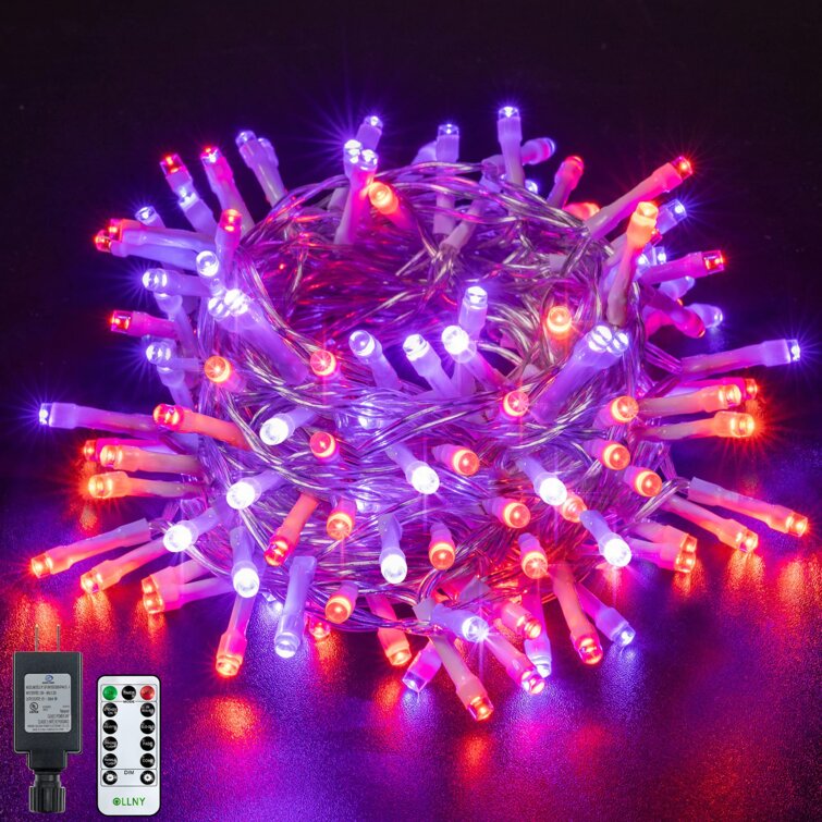 Outdoor Indoor LED Christmas Fairy String Lights Halloween Party Decor with Plug