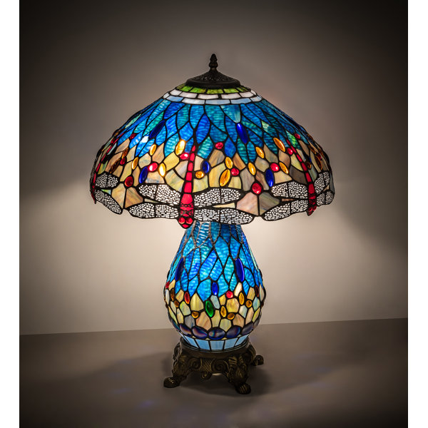 table lamp with light up base