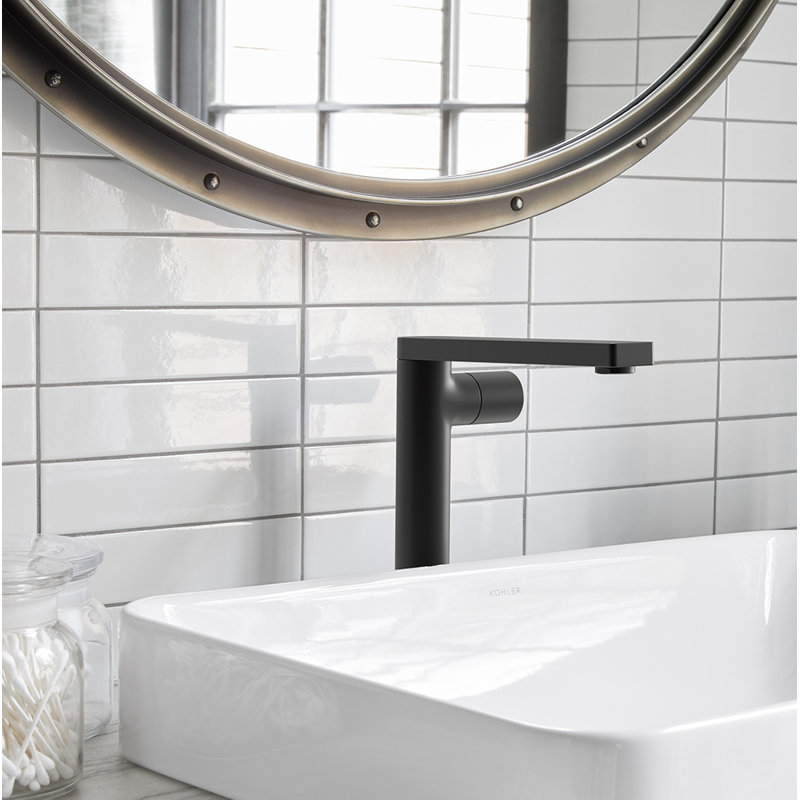 Kohler Composed Tall Single Handle Bathroom Sink Faucet With Pure Handle Wayfair
